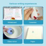 Floating Magic Water Pen 12 Colors with Ceramic Spoon - Image 2