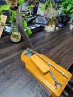 ১০ ইঞ্চি অরিজিনাল ইস্পাতের বটি | মেহগুনি কাঠের বেস | ফ্রি মুগুর সহ - Image 6